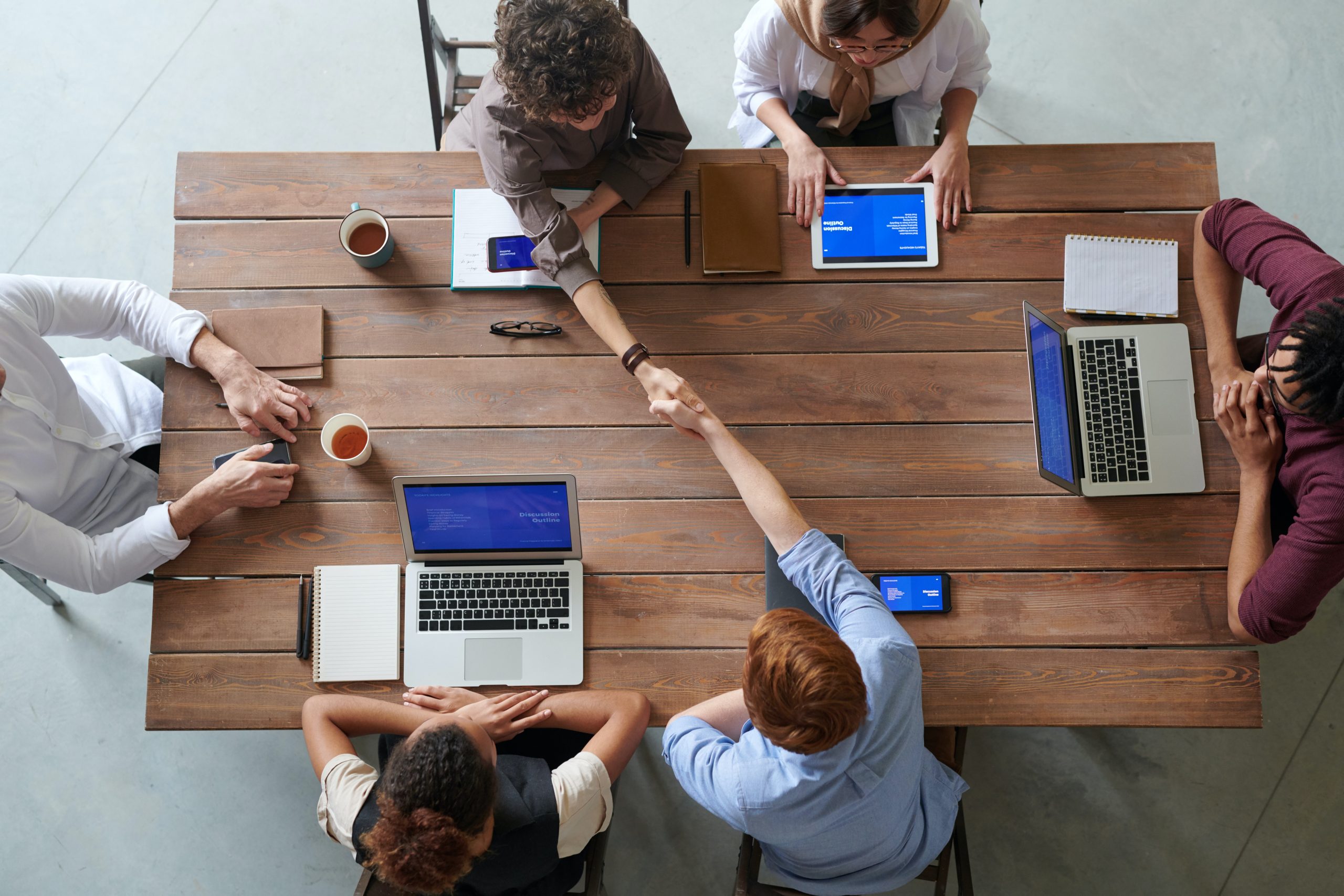 Group of people applying for Lines of Credit